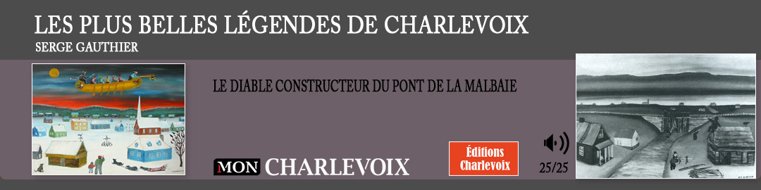 25 25 Legendes de Charlevoix couverture Bandeau