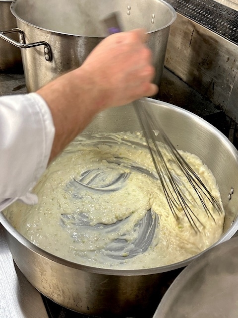 Fondue parmesant methode 11