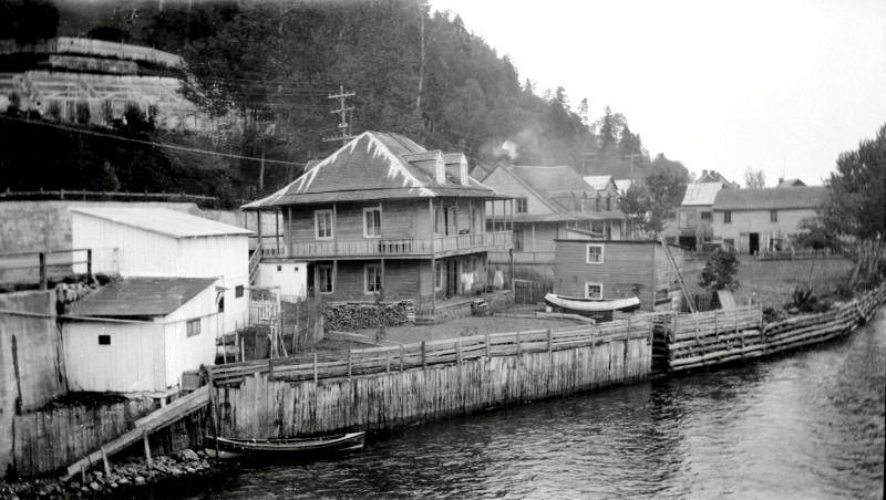 2 La Malbaie pont en 1928