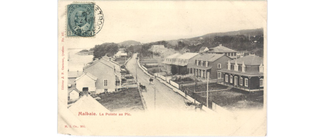 5 Pointe au Pic Rue principale