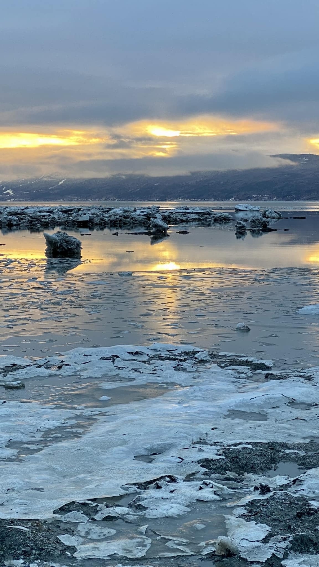 Lorsque lhiver rencontre le grand fleuve