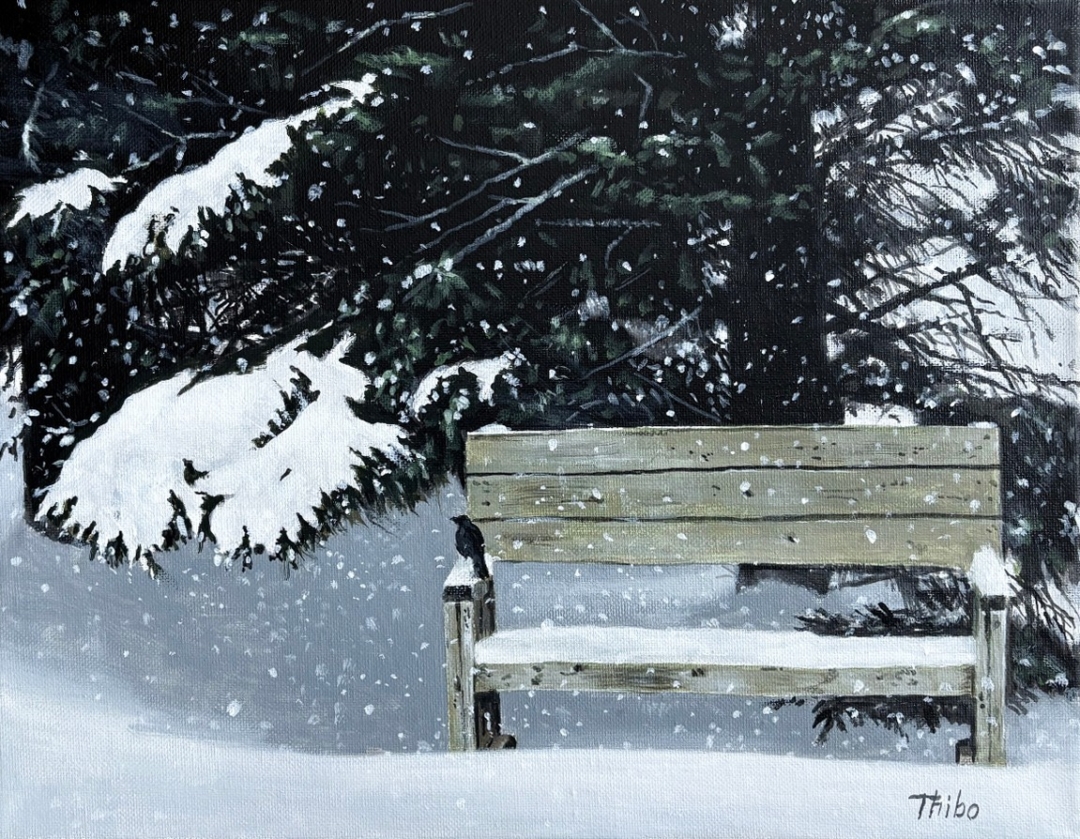 Petit tableau 11 po x 14 po