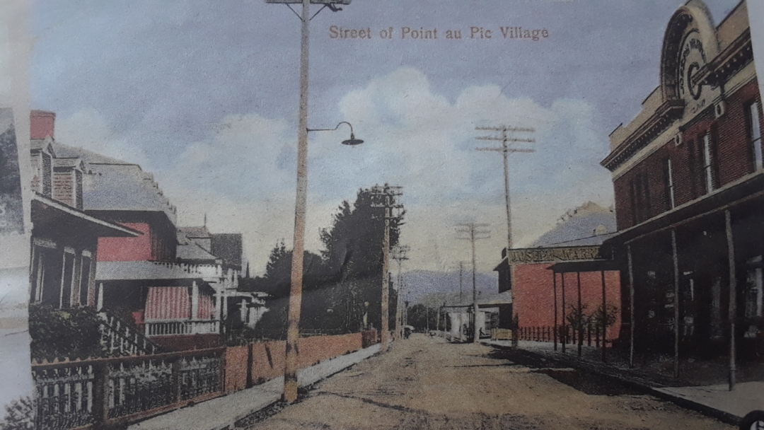 Ok 7 Pointe au Pic carte postale