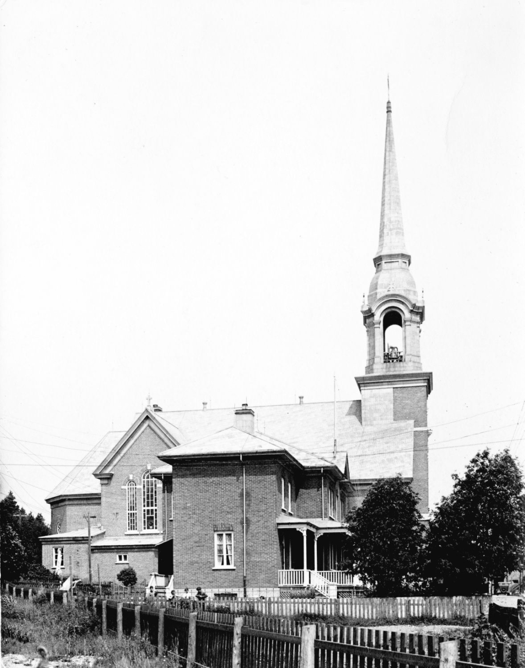 Ok1 Pointe au Pic Eglise en 1932 coll Felix Barriere