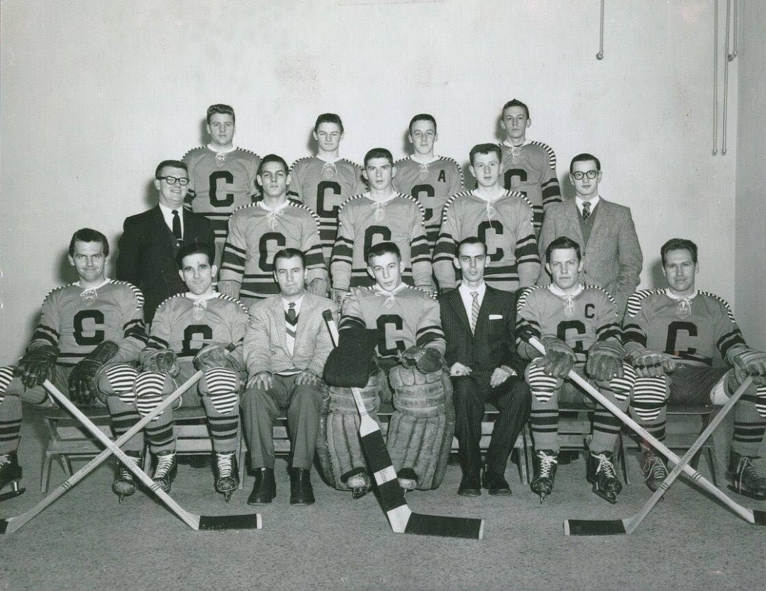 Ok2 Club de hockey a Clermont en 1961 photo Carol Tremblay