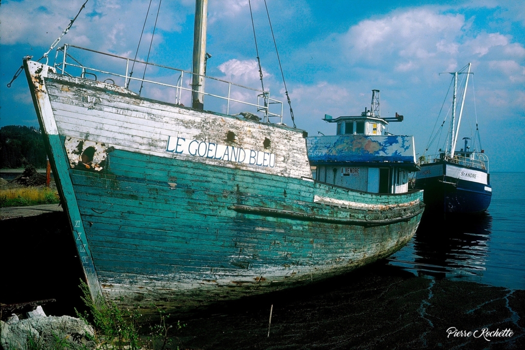 Ok6 Le Goeland bleu au quai Casgrin Photo Pierre Rochette
