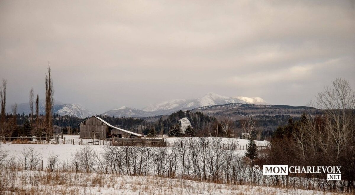 Nos magnifiques montagnes en hiver (2) par Alain Caron