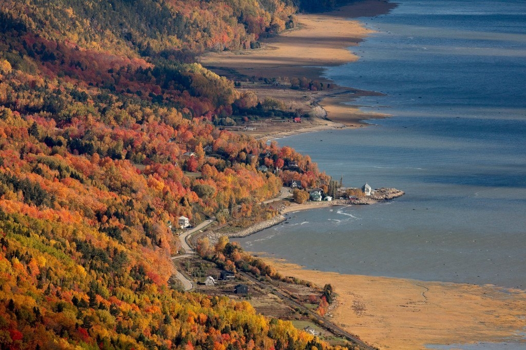 Petite-Rivière-St-François, totalement automne.