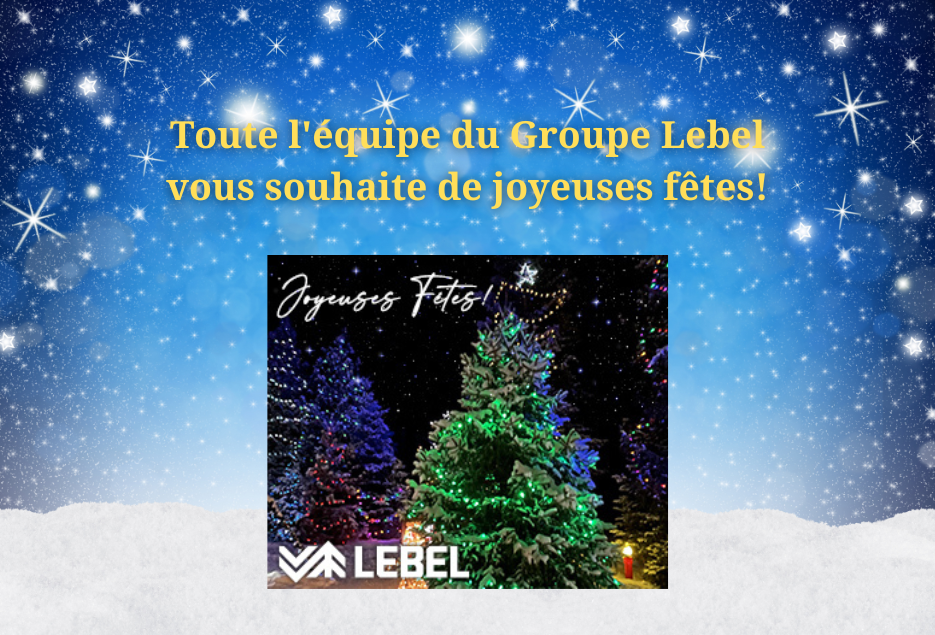 Le Groupe Lebel a un petit quelque chose à vous dire pour cette période festive!