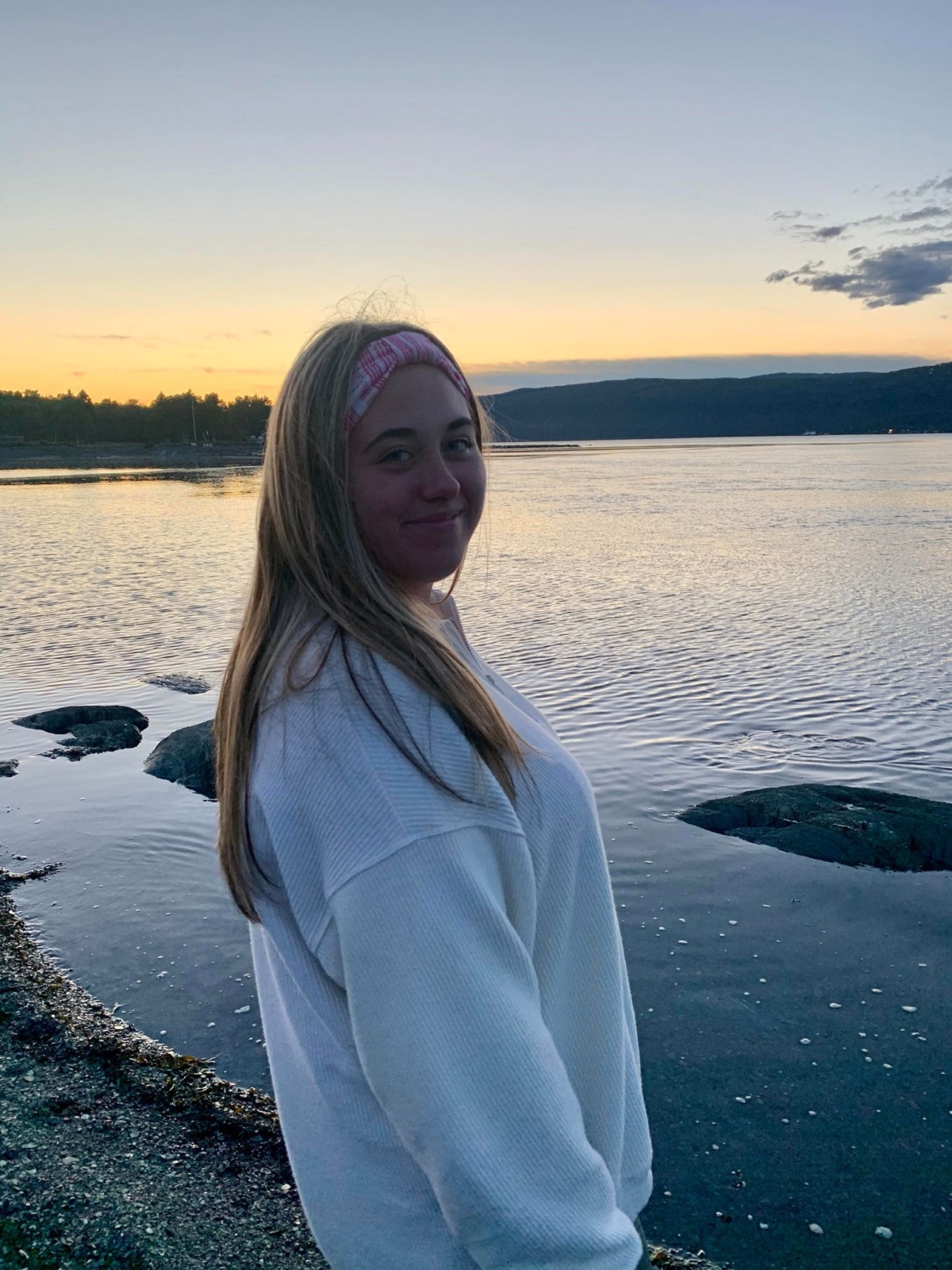 Marie L'eau a son île au coeur