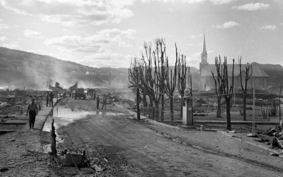 L’incendie de Saint-Urbain, (1952)