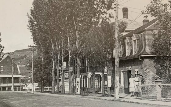 Baie-st-Paul en 1939, photo D.N.Ouellet par André Simard