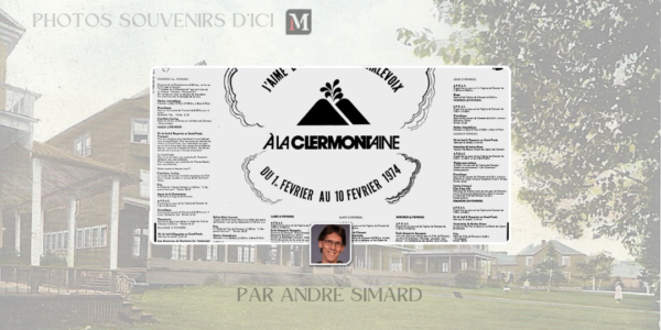 Photos souvenirs d’ici | Clermont : Clermontaine, horaire 1974