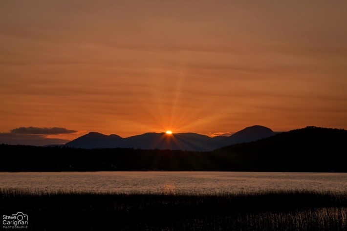 Photos d’ici | Crépuscule sur lac Nairne