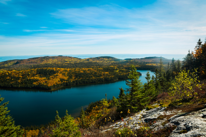 Belvedere lac gravel
