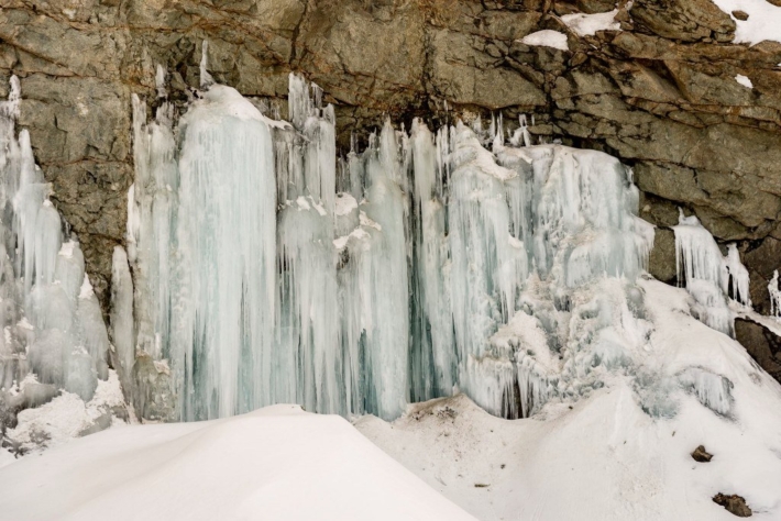 Glaces des montagnes
