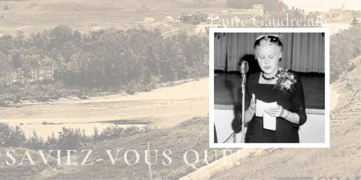 SAVIEZ VOUS QUE Laure Gaudreault