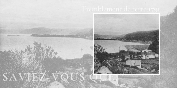 SAVIEZ VOUS QUE tremblement 1791