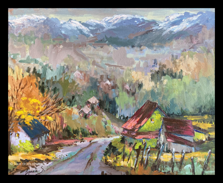 Sylvie Lapointe Un bon matin la blancheur des monts