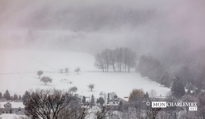 Un paysage bien différent lhiver