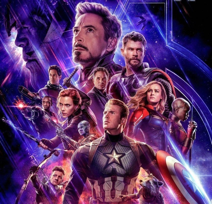 Avengers endgame poster square crop