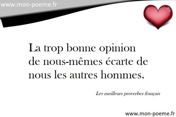 Les meilleurs proverbes francais