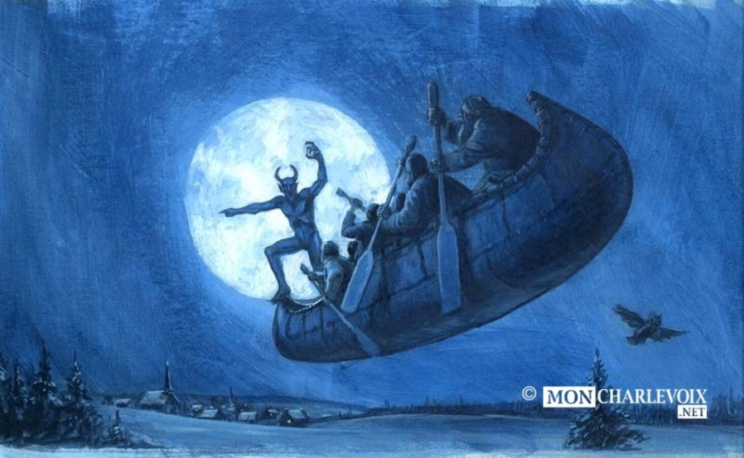 Soirée «contes et légendes à la pleine lune» du Musée de Charlevoix!