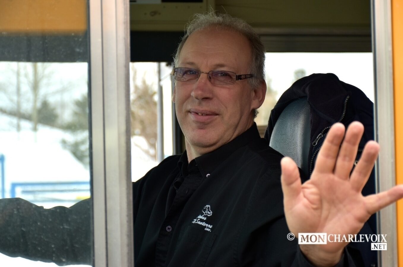 Gaétan Girard, chauffeur d'autobus