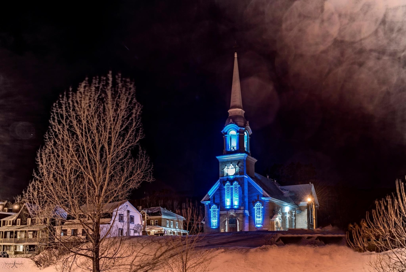 La superbe église de Pointe-au-Pic par Jean Lapointe