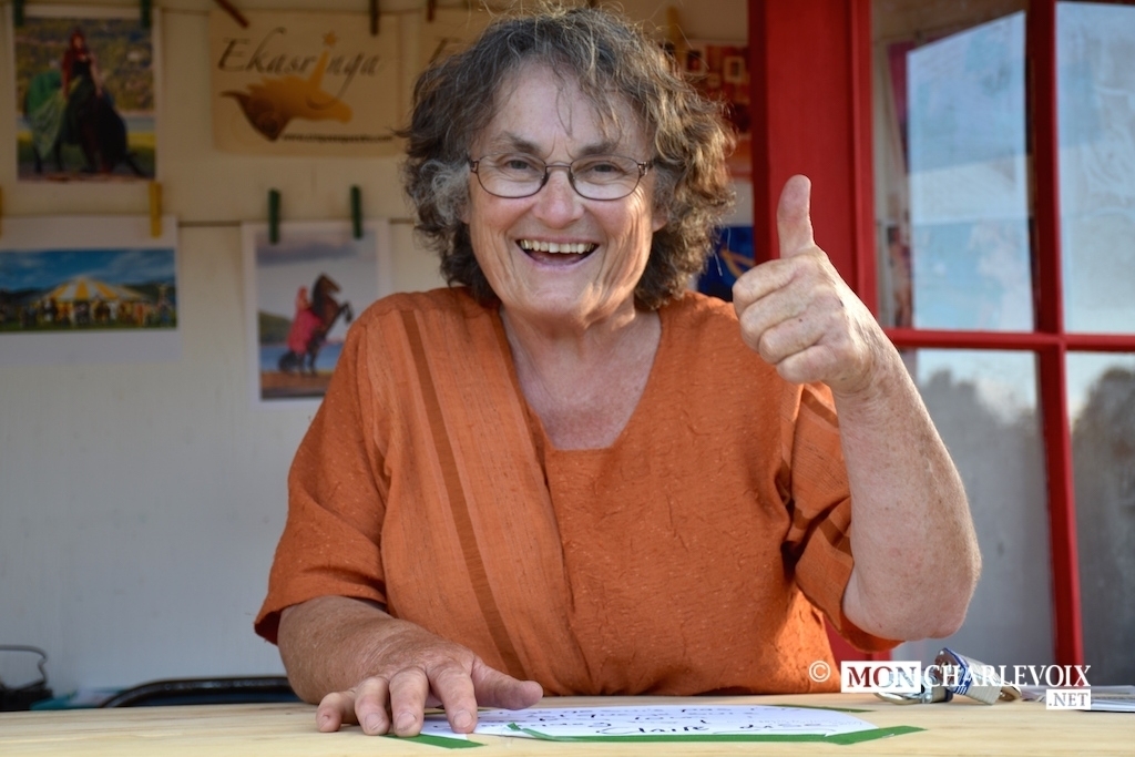 Notre personnalité du jour est Claire-Lise du cirque Ekasringa !!