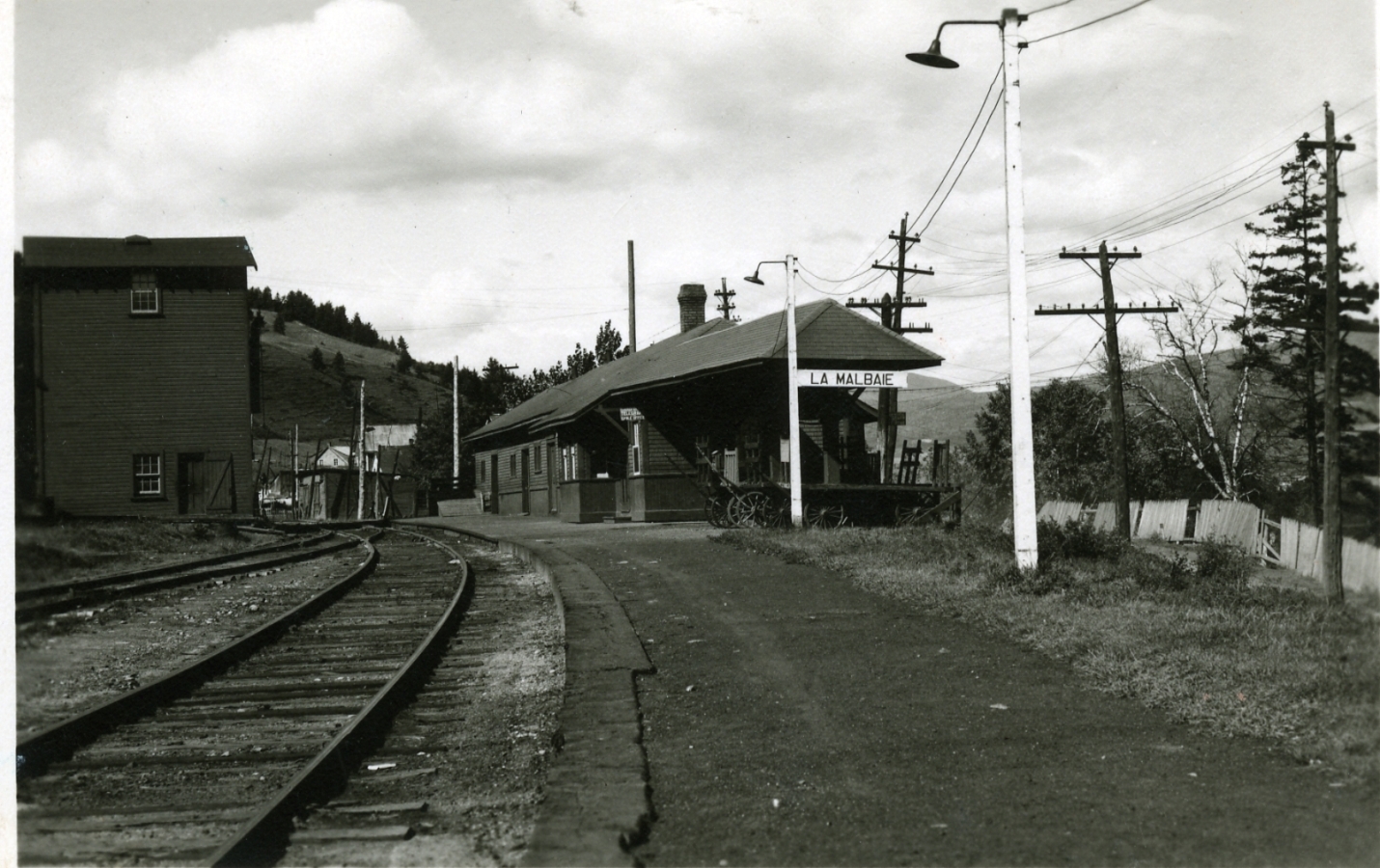 La vieille gare de La Malbaie