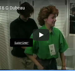 En vidéo. G. Dubeau le jeaner au centre ville de La Malbaie vers 1987