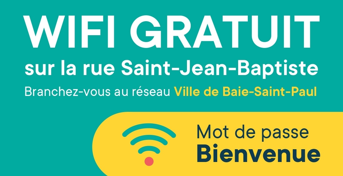 Wifi gratuit sur la rue Saint-Jean-Baptiste dès aujourd'hui