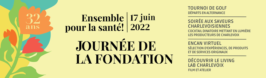 Édition 2022 de la « Journée de la Fondation » : Ensemble pour la santé !