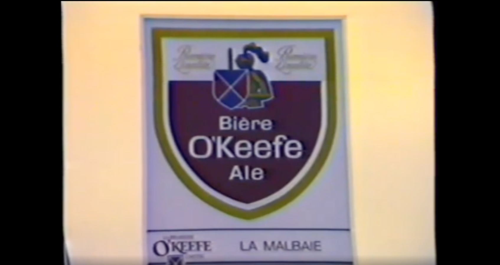 Souvenir de la brasserie O'keefe à La Malbaie (Gaétan Long)