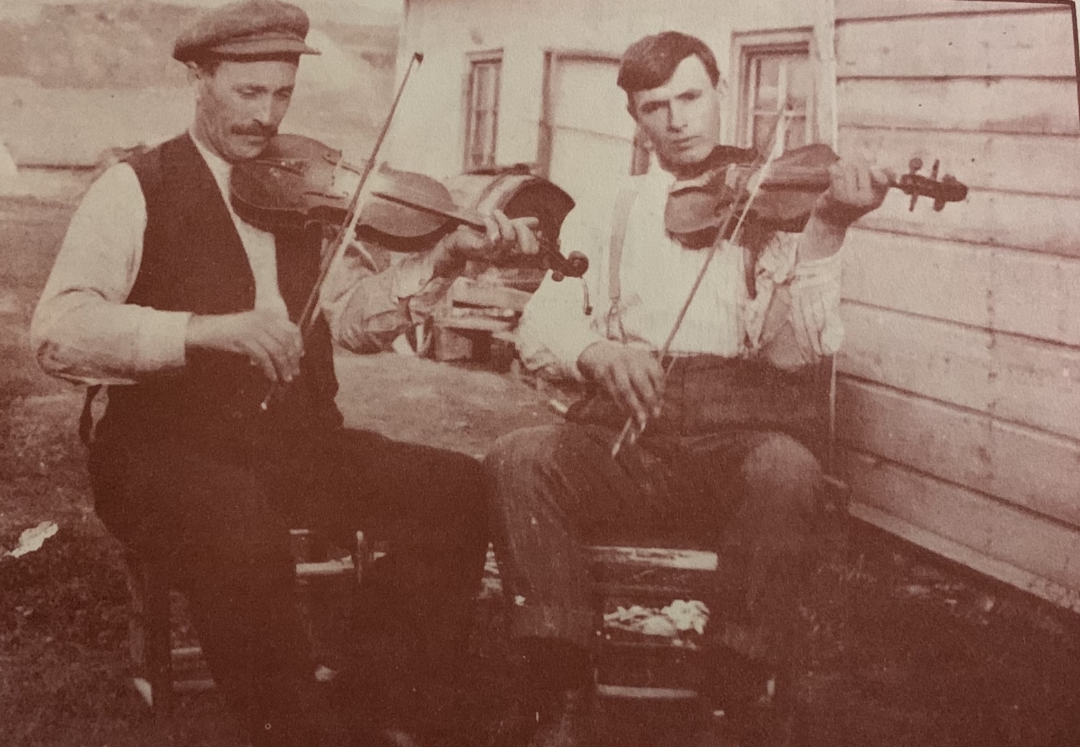 Ok3 Musicien a Clermont en 1910 Coll Paul Martel