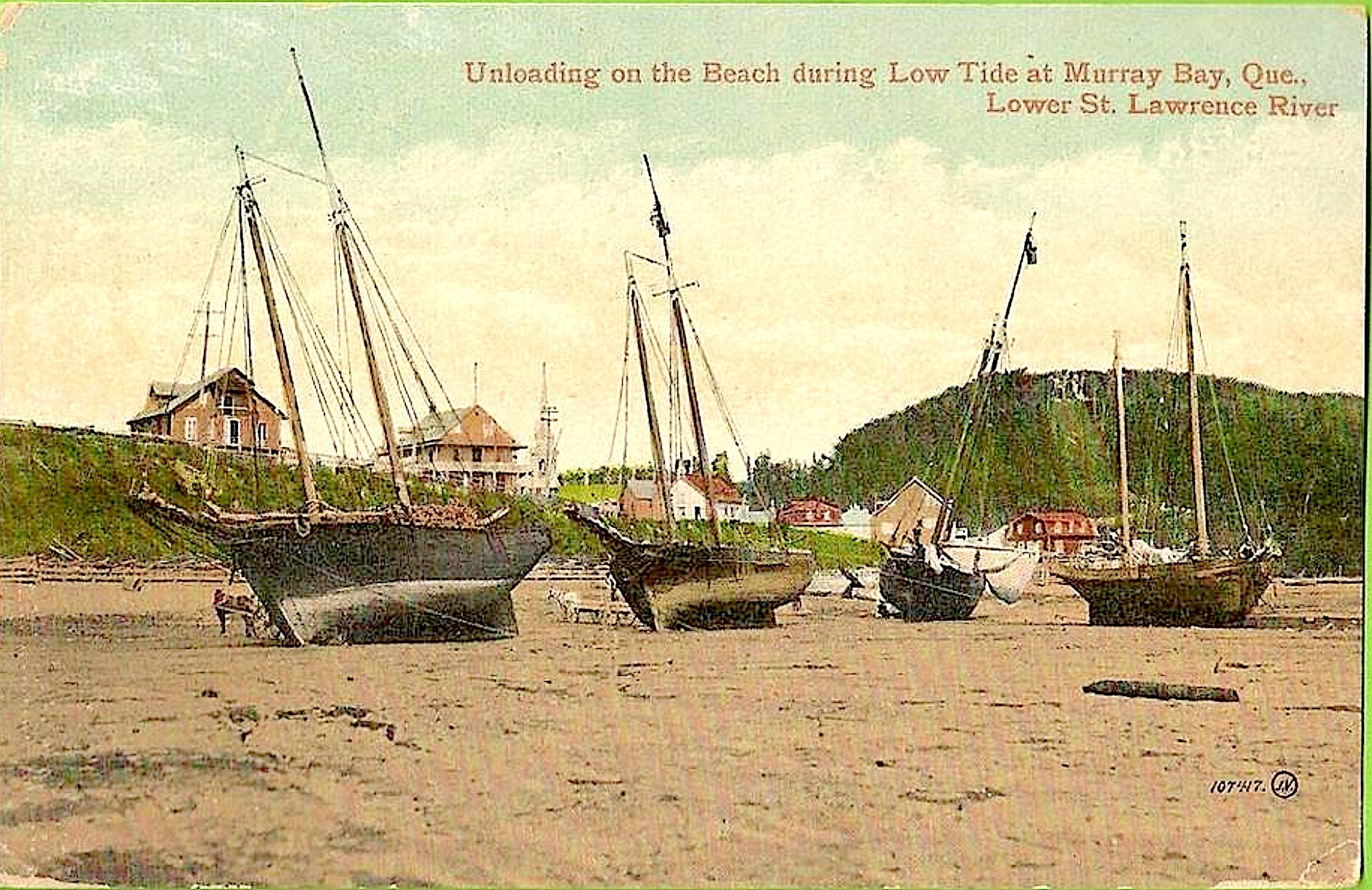 3 La Malbaie berges vers 1915