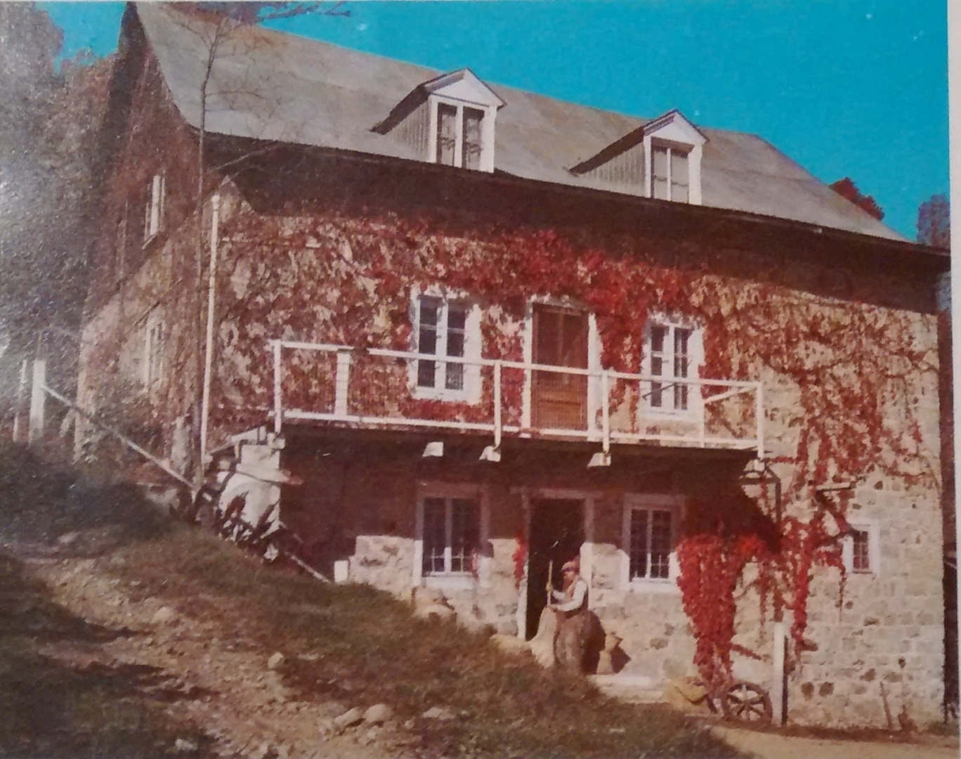 5 Baie St Paul moulin de Ruisseau Saint Michel a vers 1960