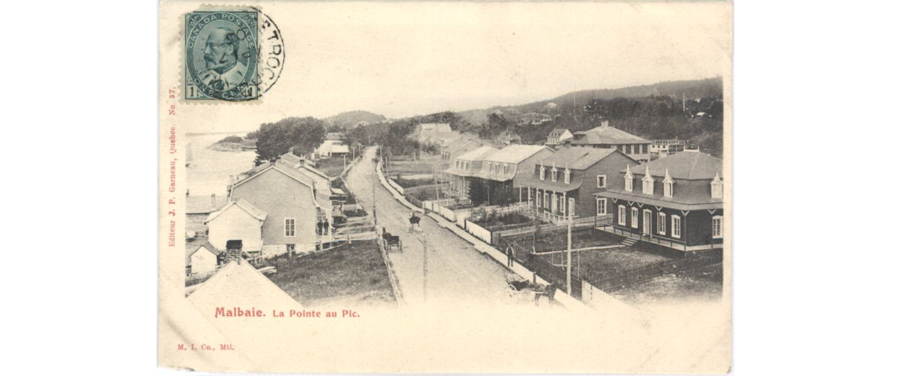 5 Pointe au Pic Rue principale