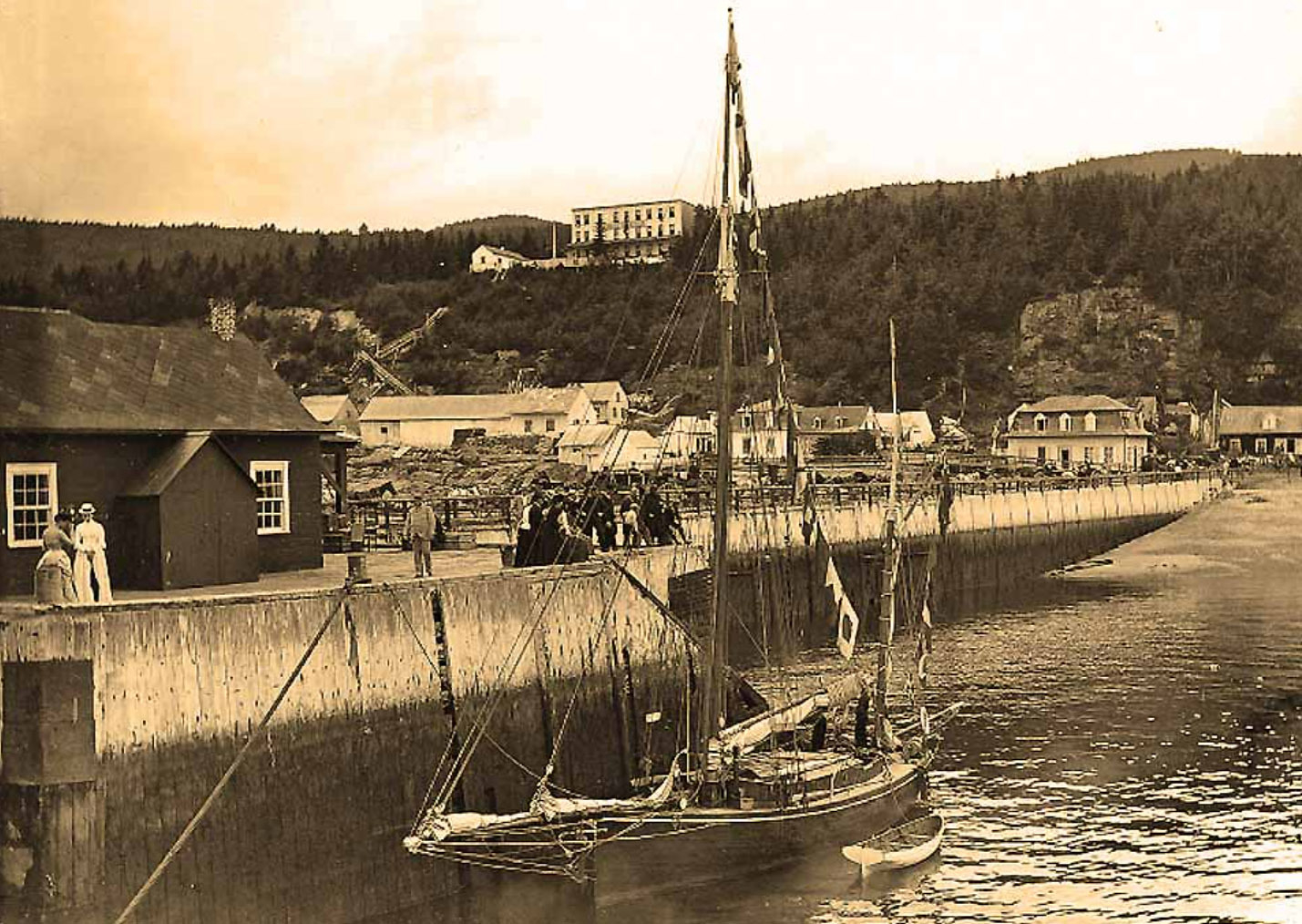 MCN Pointe au pic vers 1890