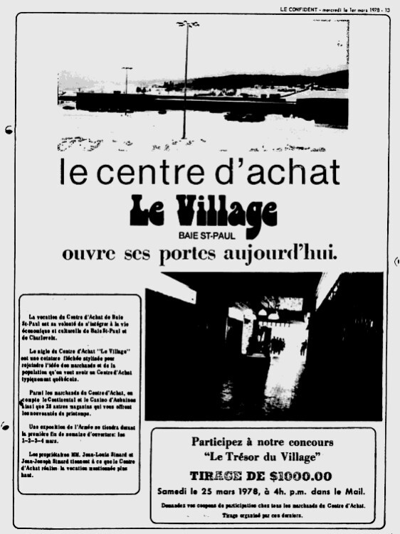 Ouverture Le Village