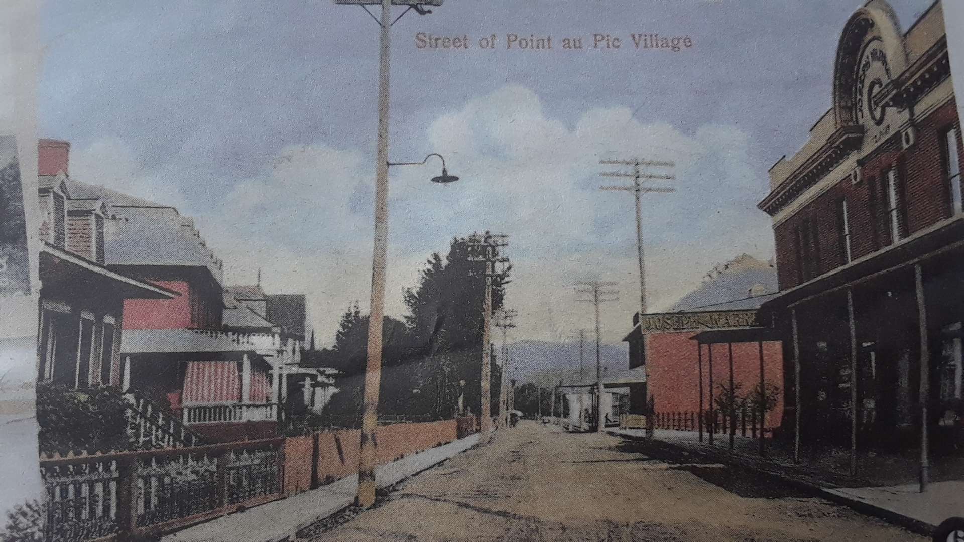 Ok 7 Pointe au Pic carte postale