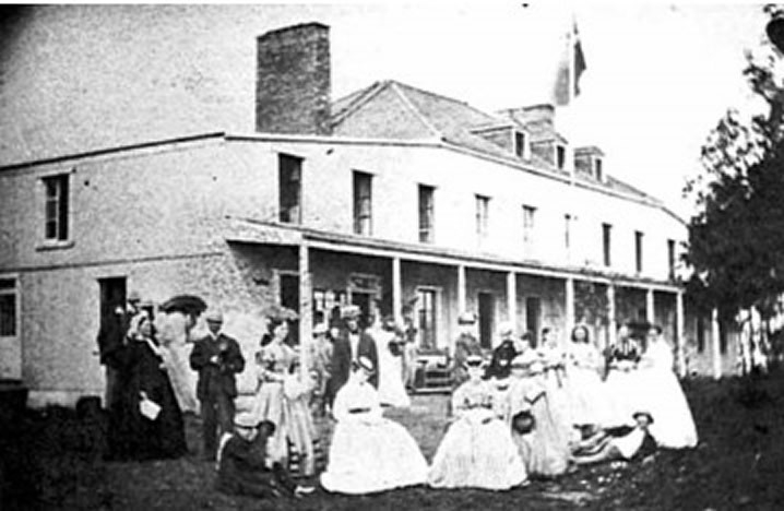 Ok3 Pointe au Pic Warrens House vers 1875