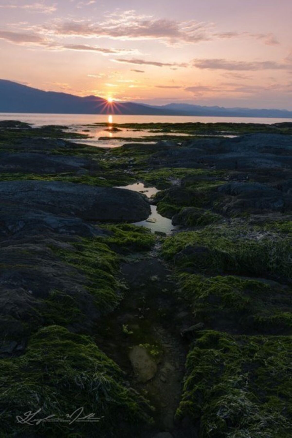 Les beaux couchers de soleil de l’Isle par Guylaine Mathé !