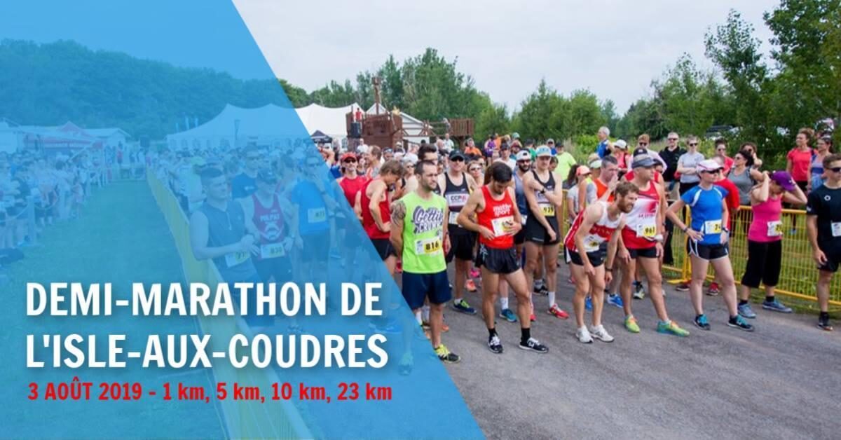 Le demi marathon de L'Isle-aux-Coudres c'est demain!