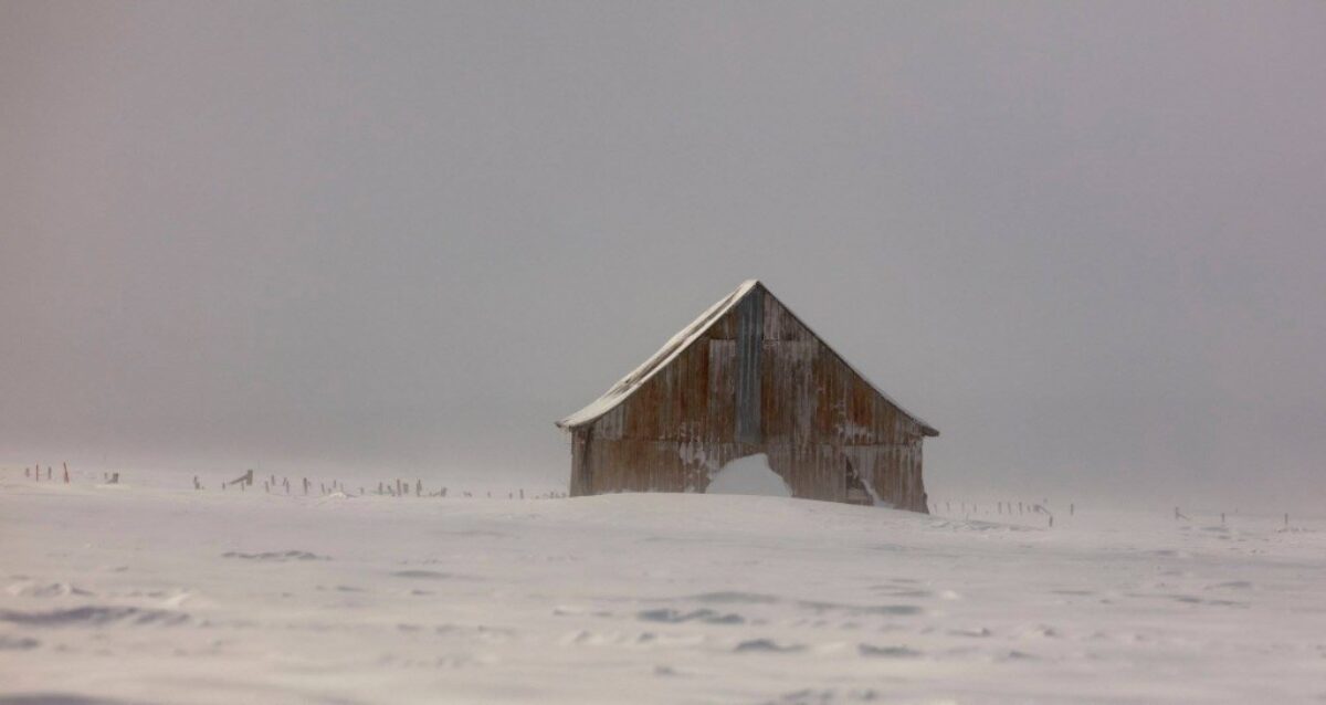 La solitude de l'hiver par Alain Caron !