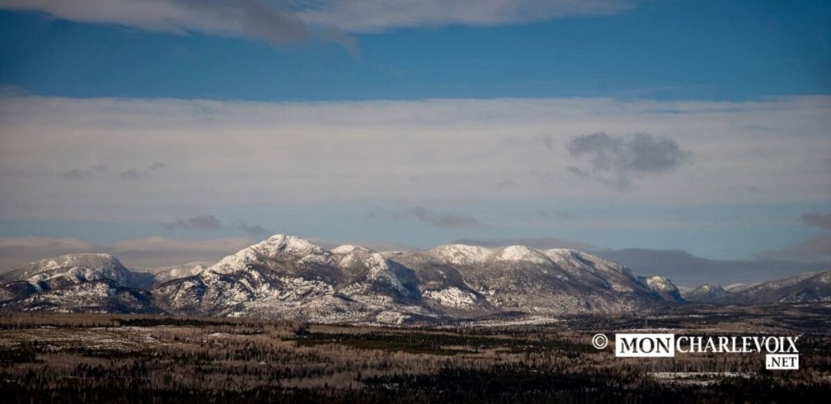 Nos magnifiques montagnes en hiver (1) par Alain Caron