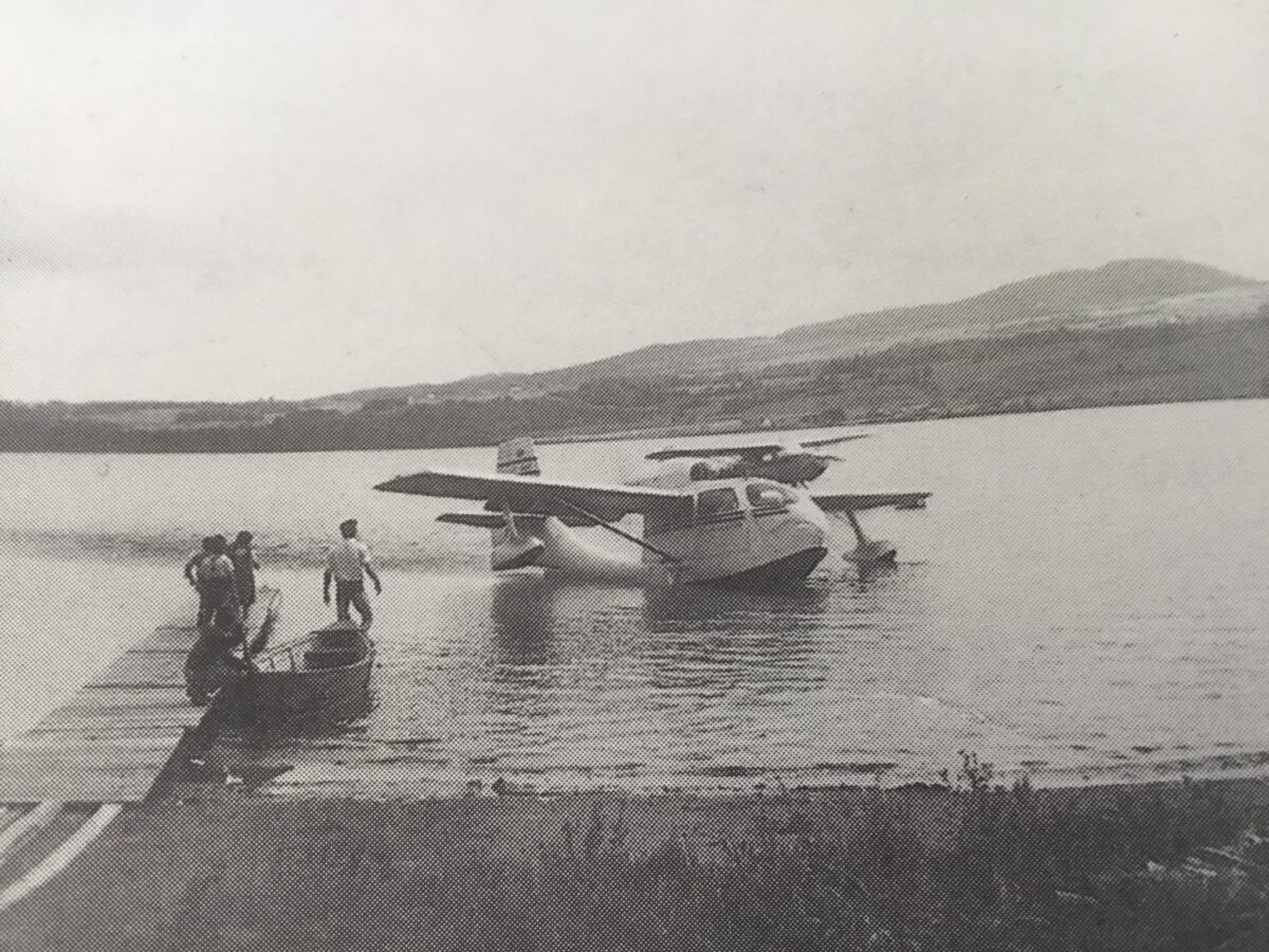 Un souvenir des années d'aviation au Grand Lac de Saint-Aimé ! (Partagé par Roger Lavoie et André Simard)