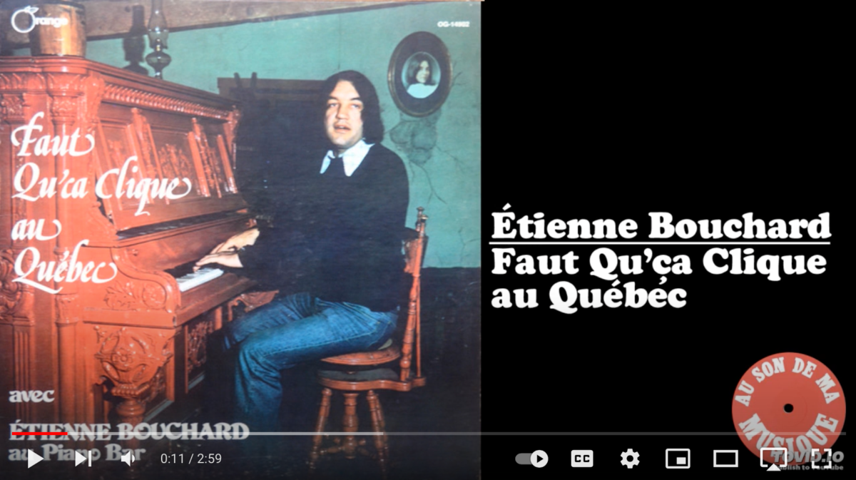 Faut qu'ça clique au Québec par Étienne Bouchard!