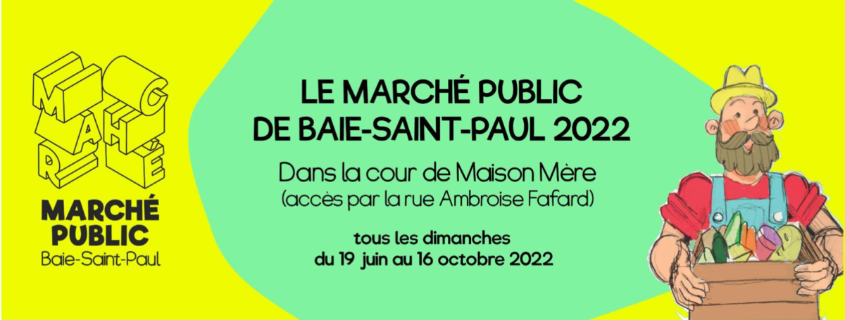 Marché public de Baie-Saint-Paul 2022: une édition rehaussée